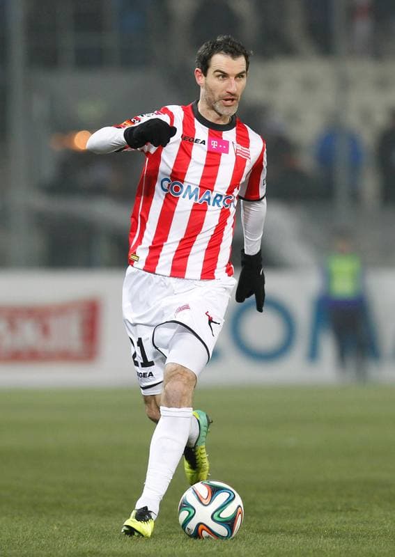 Football. T-Mobile Ekstraklasa. Cracovia Krakow - Jagiellonia Bialystok. 06.12.2014