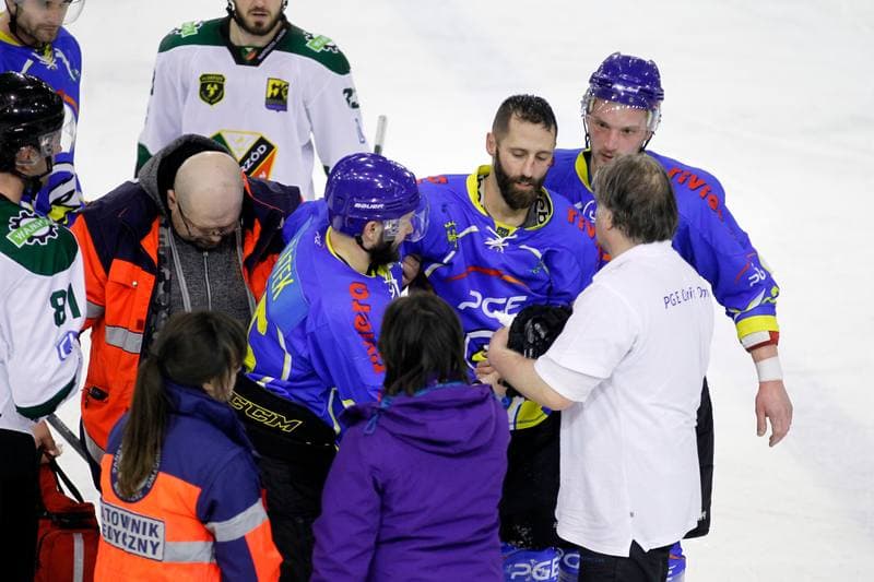 Ice Hockey. Polska Hokej Liga. Anteo Naprzod Janow - PGE Orlik Opole. 20.02.2018