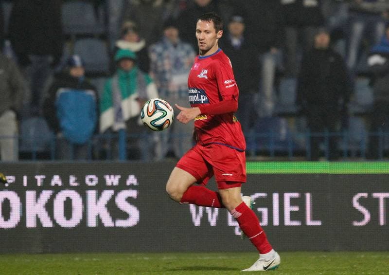 Football. T-Mobile Ekstraklasa. Ruch Chorzow - Podbeskidzie Bielsko Biala. 08.12.2014