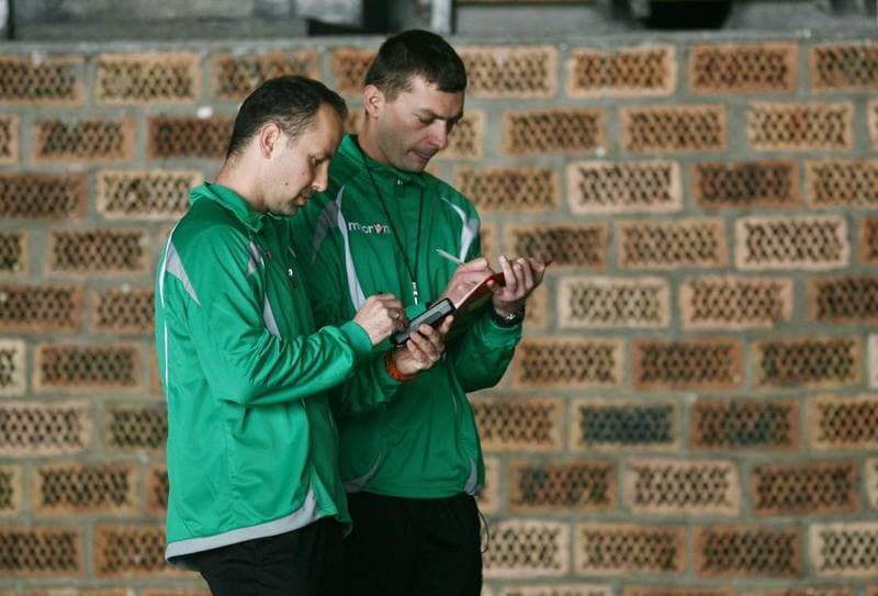 Football. GKS Katowice. Training. 19.01.2015