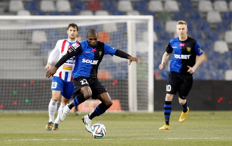 Football. T-Mobile Ekstraklasa. Podbeskidzie Bielsko Biala - Zawisza Bydgoszcz. 14.12.2014