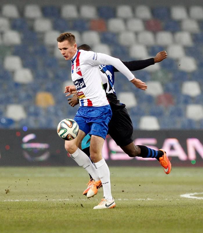 Football. T-Mobile Ekstraklasa. Podbeskidzie Bielsko Biala - Zawisza Bydgoszcz. 14.12.2014