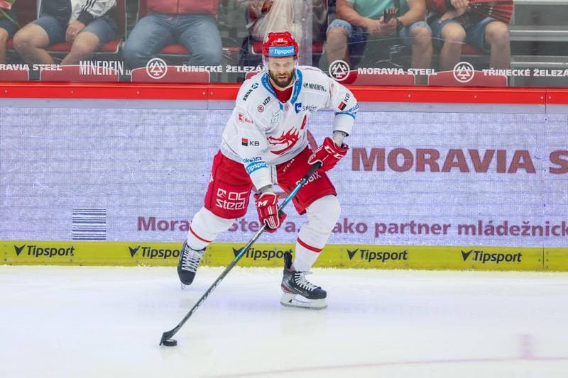Ice Hockey. Tipsport Extraliga. Ocelari Trinec - Bily Tygri Liberec. 21.09.2023
