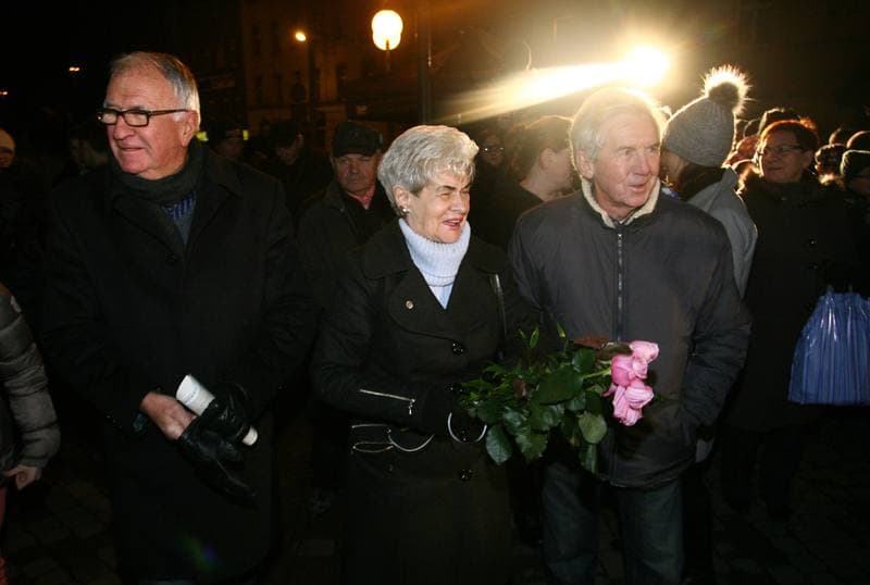 Football. Ruch Chorzow. Ceremony. 18.12.2014