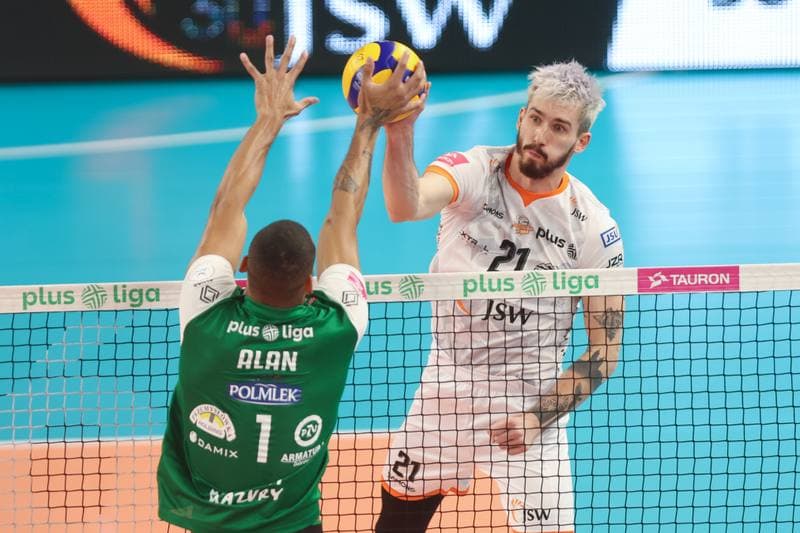 Volleyball. PlusLiga. Jastrzebski Wegiel - Indykpol AZS Olsztyn. 24.10.2023