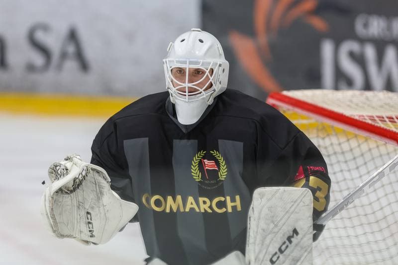 Ice Hockey. Tauron Hokej Liga. JKH GKS Jastrzebie - Comarch Cracovia. 02.11.2023