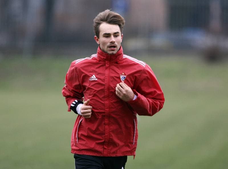 Football. Gornik Zabrze. Training. 07.01.2016