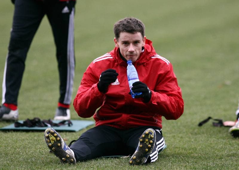 Football. Gornik Zabrze. Training. 07.01.2016