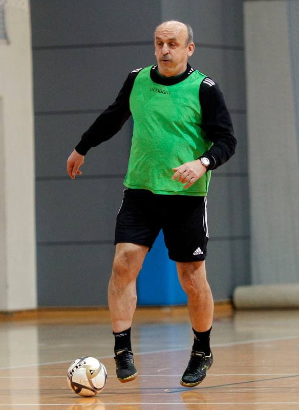 Football. GKS Katowice. Press Conference. 24.01.2015