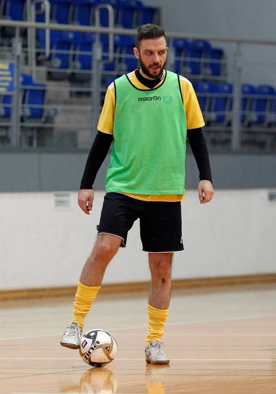 Football. GKS Katowice. Press Conference. 24.01.2015