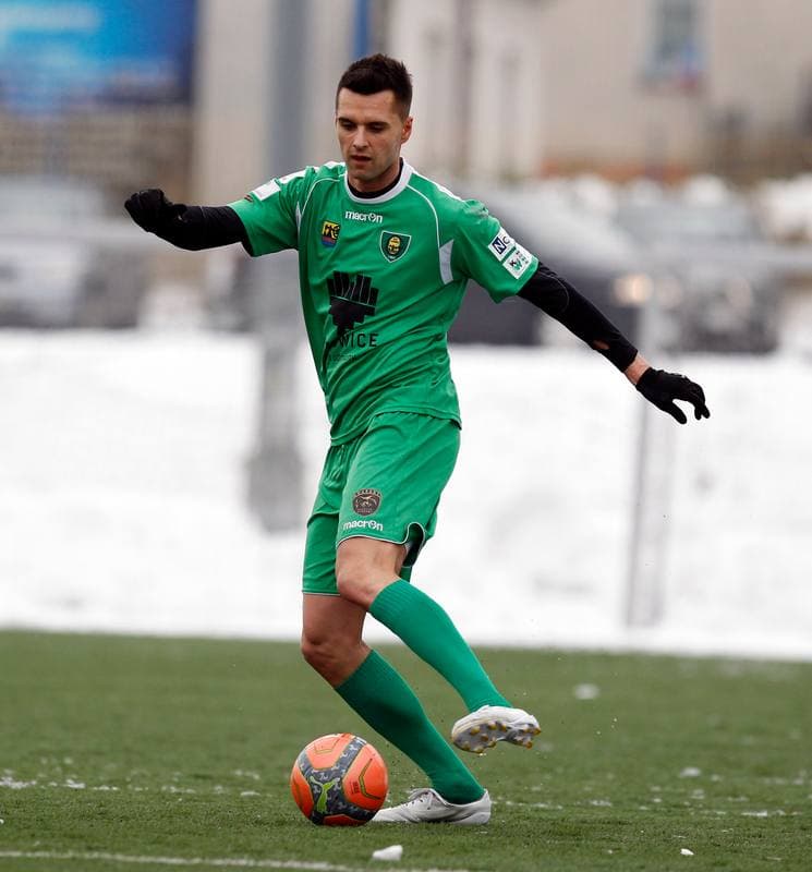 Football. Friendly Match. GKS Katowice - Rakow Czestochowa. 22.02.2014