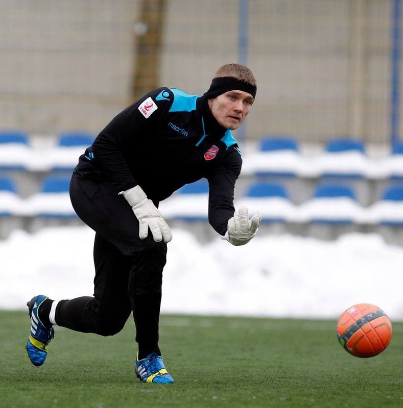 Football. Friendly Match. GKS Katowice - Rakow Czestochowa. 22.02.2014