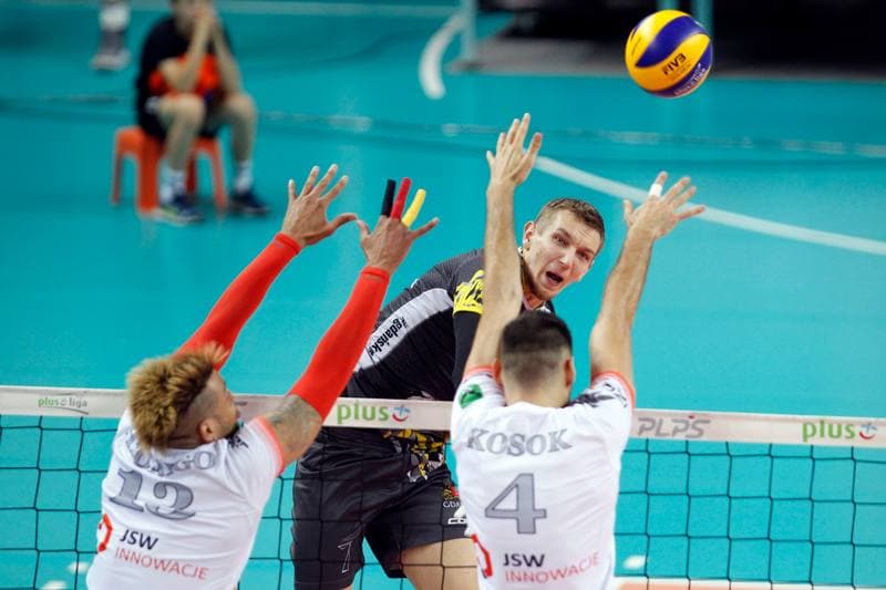 Volleyball. PlusLiga. Jastrzebski Wegiel - Trefl Gdansk. 18.04.2018