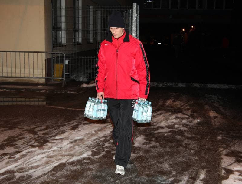 Football. Gornik Zabrze. Departure. 24.01.2012
