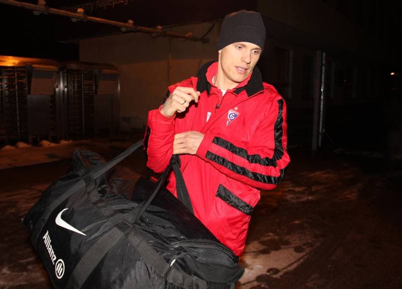 Football. Gornik Zabrze. Departure. 24.01.2012
