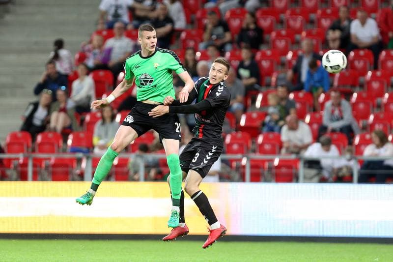 Football. Nice I Liga. GKS Tychy - Gornik Leczna. 20.04.2018