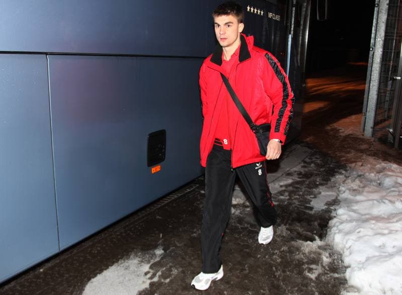 Football. Gornik Zabrze. Departure. 24.01.2012