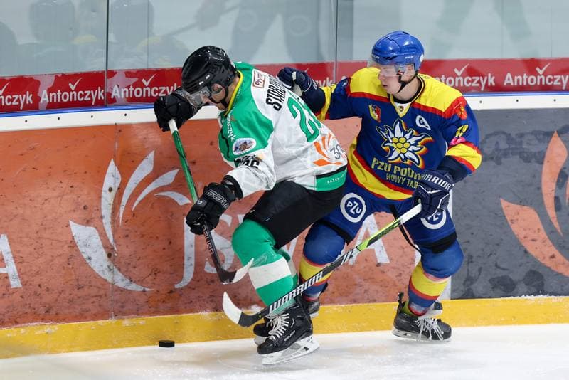 Ice Hockey. Tauron Hokej Liga. JKH GKS Jastrzebie - PZU Podhale Nowy Targ. 07.01.2024
