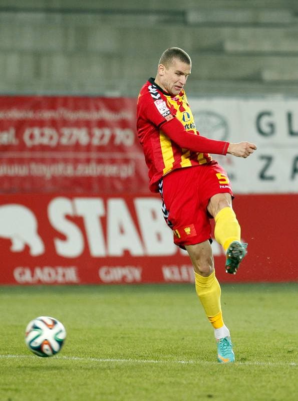 Football. PKO BP Ekstraklasa. Gornik Zabrze - Korona Kielce. 08.11.2015