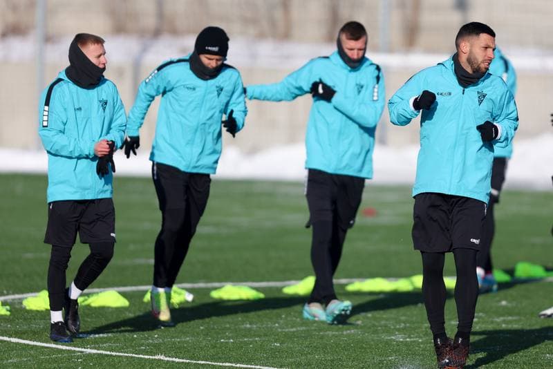 Football. Gornik Zabrze. Training. 10.01.2024