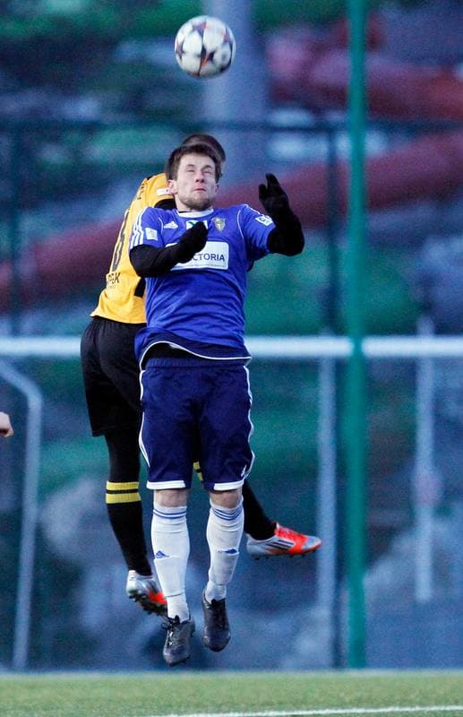Football. Friendly Match. GKS Katowice - Gornik Walbrzych. 18.02.2015