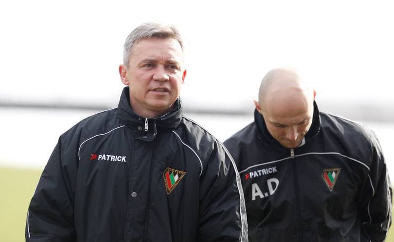 Football. Friendly Match. Zaglebie Sosnowiec - Legia II Warsaw. 21.02.2015