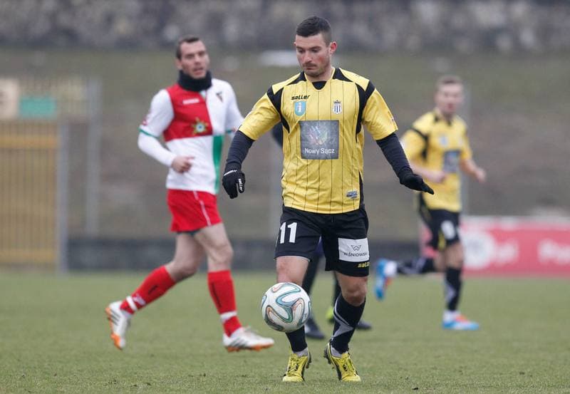 Football. Friendly Match. Zaglebie Sosnowiec - Sandecja Nowy Sacz. 25.02.2015