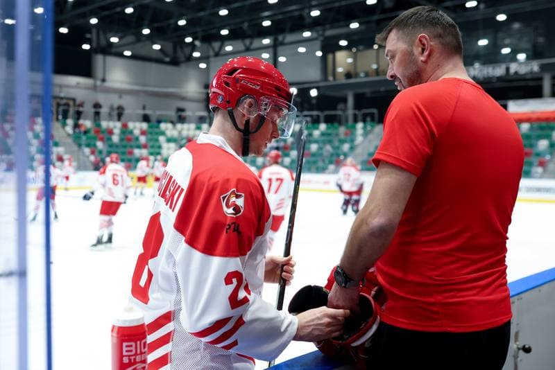 Ice Hockey. Olympic Qualification. Poland - Estonia. 08.02.2024