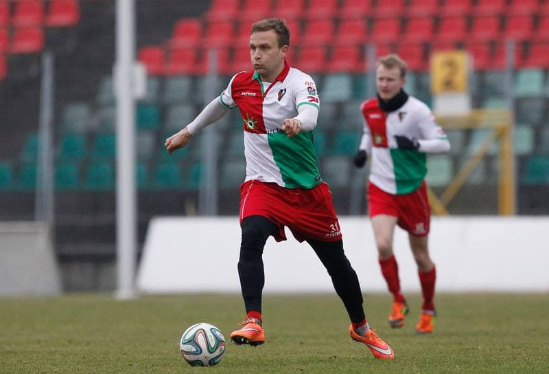 Football. Friendly Match. Zaglebie Sosnowiec - Sandecja Nowy Sacz. 25.02.2015