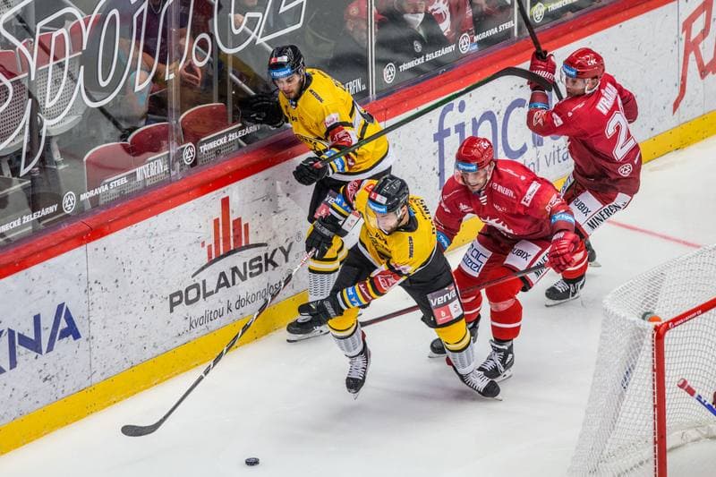 Ice Hockey. Tipsport Extraliga. Ocelari Trinec - Verva Litvinov. 14.09.2021