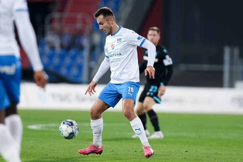 Football. Fortuna:Liga. Banik Ostrava - Viktoria Plzen. 13.02.2024