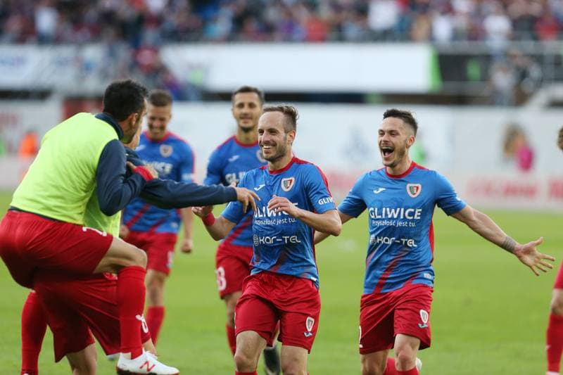 Football. Lotto Ekstraklasa. Piast Gliwice - Bruk-Bet Termalica Nieciecza. 19.05.2018