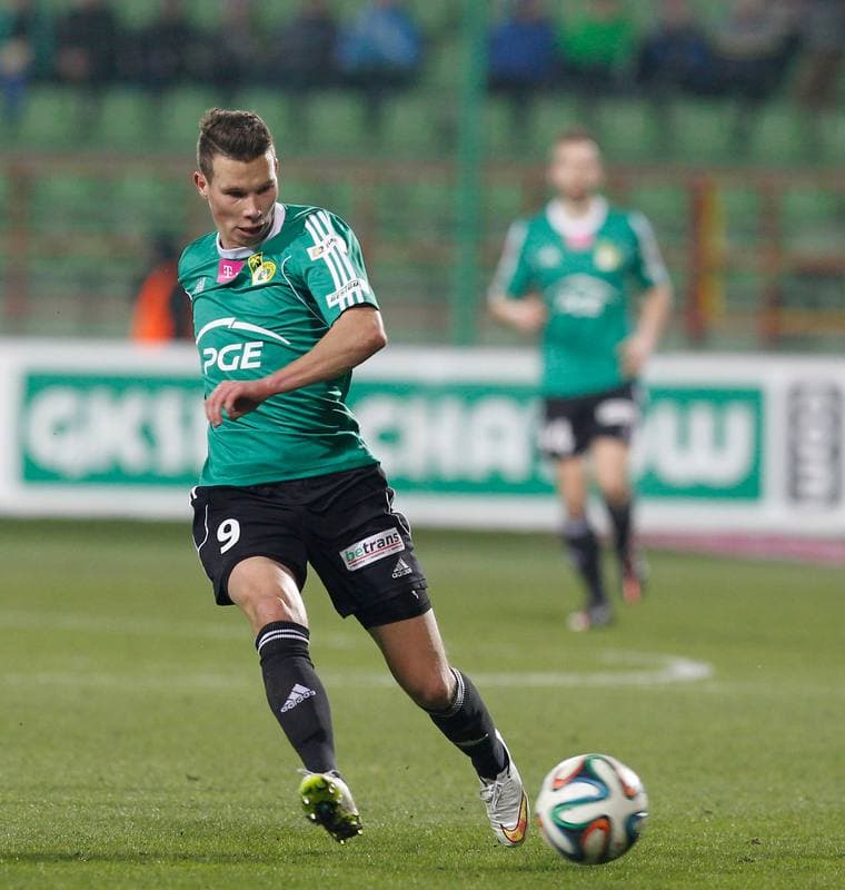 Football. T-Mobile Ekstraklasa. GKS Belchatow - Ruch Chorzow. 16.03.2015