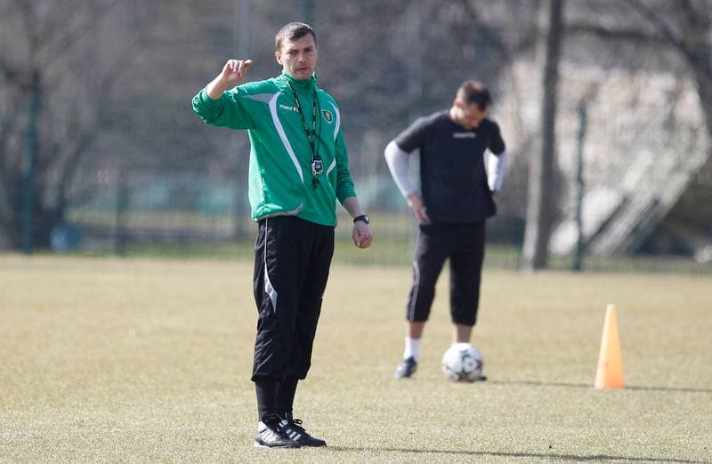 Football. GKS Katowice. Training. 19.01.2015