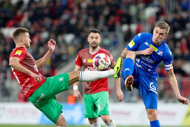 Football. Fortuna I Liga. Zaglebie Sosnowiec - Podbeskidzie Bielsko-Biala. 03.03.2024