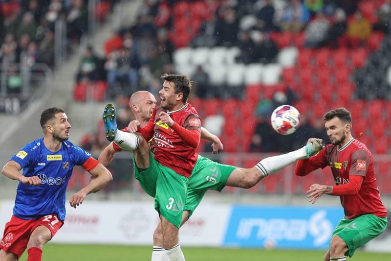 Football. Fortuna I Liga. Zaglebie Sosnowiec - Odra Opole. 10.03.2024
