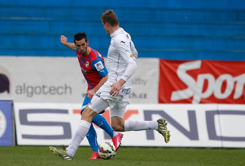 Football. SYNOT Liga. Banik Ostrava - Viktoria Plzen. 05.04.2015