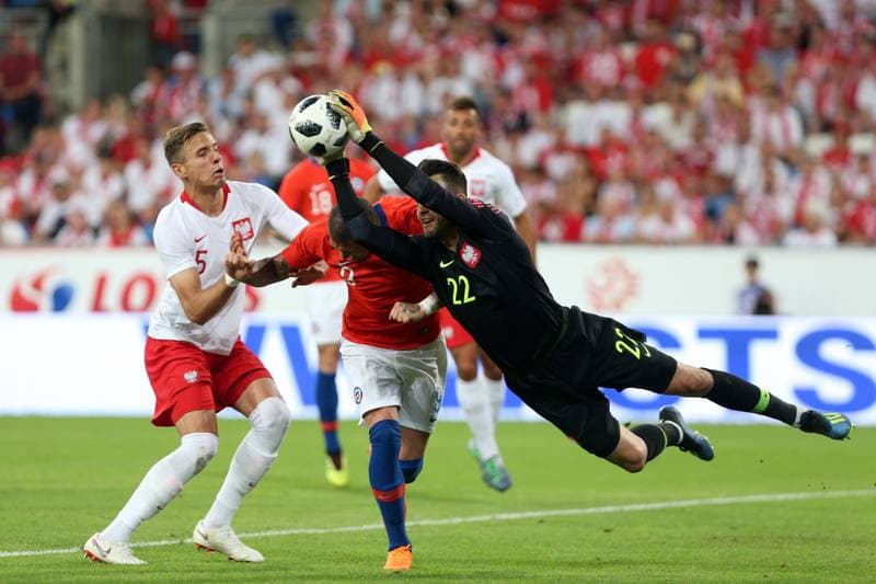 Football. International Friendly. Poland - Chile. 08.06.2018