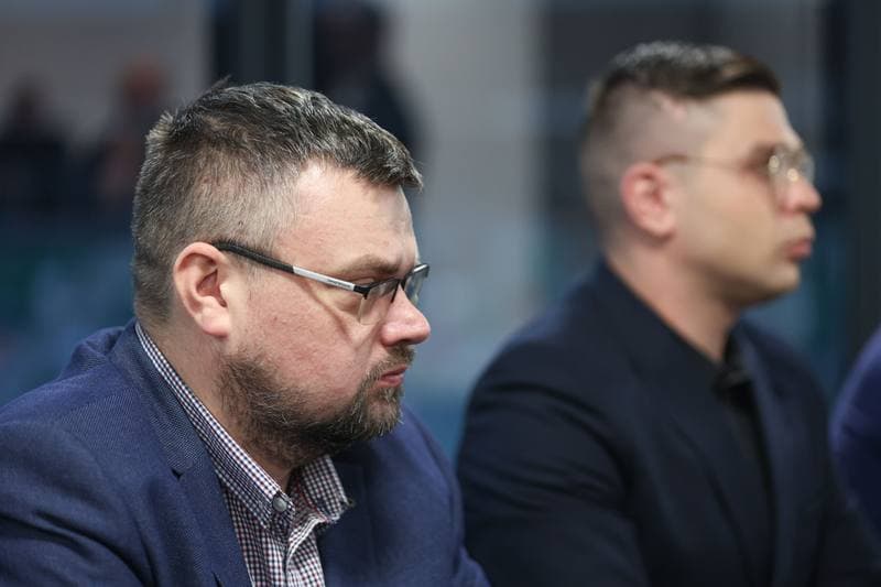 Ice Hockey. EC Bedzin. Press Conference. 03.04.2024