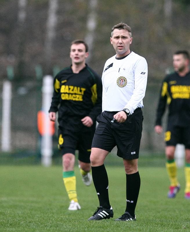 Football. III Liga. Grunwald Ruda Slaska - Skalnik Gracze. 18.04.2015