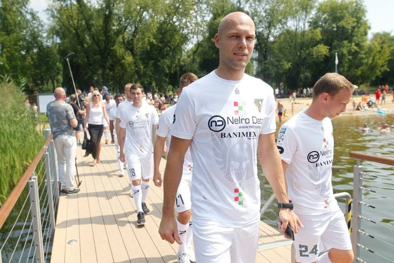 Football. Zaglebie Sosnowiec. Team Presentation. 21.07.2018
