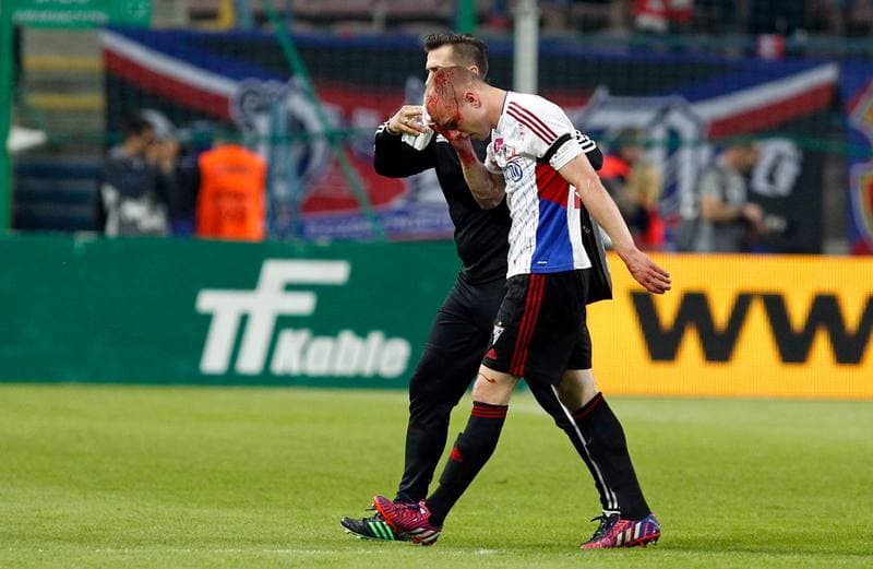 Football. T-Mobile Ekstraklasa. Wisla Krakow - Gornik Zabrze. 09.05.2015