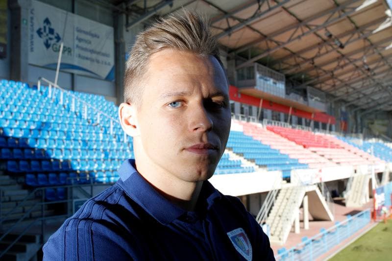 Football. Piast Gliwice. Press Conference. 07.08.2018