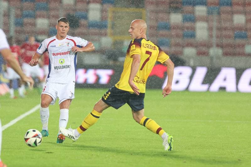Football. PKO BP Ekstraklasa. Gornik Zabrze - Pogon Szczecin. 02.08.2024