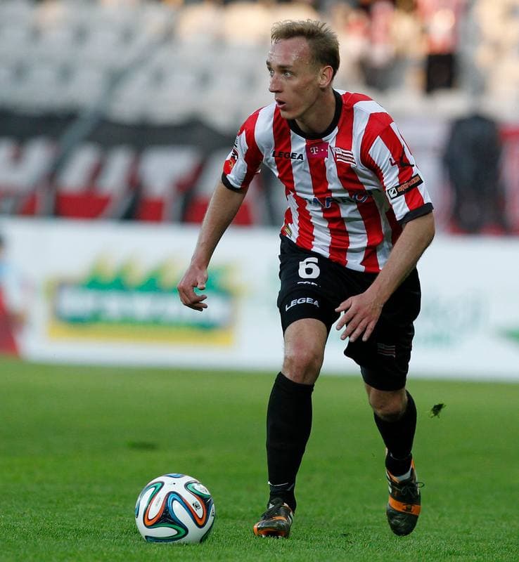 Football. T-Mobile Ekstraklasa. Cracovia Krakow - GKS Belchatow. 10.05.2015