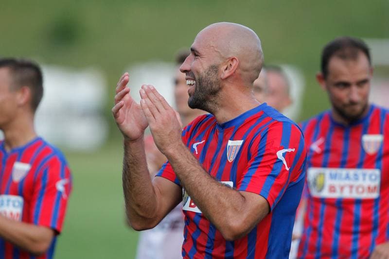 Football. Haiz IV Liga. Polonia Bytom - Zieloni Zarki. 15.08.2018