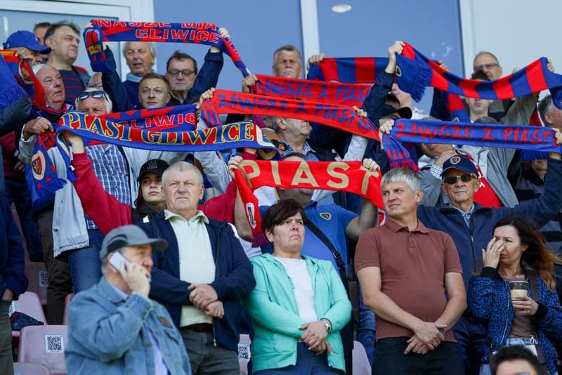 Football. PKO BP Ekstraklasa. Piast Gliwice - Puszcza Niepolomice. 15.09.2024