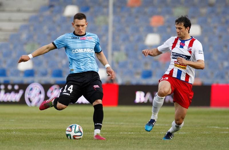 Football. T-Mobile Ekstraklasa. Podbeskidzie Bielsko Biala - Cracovia Krakow. 29.05.2015