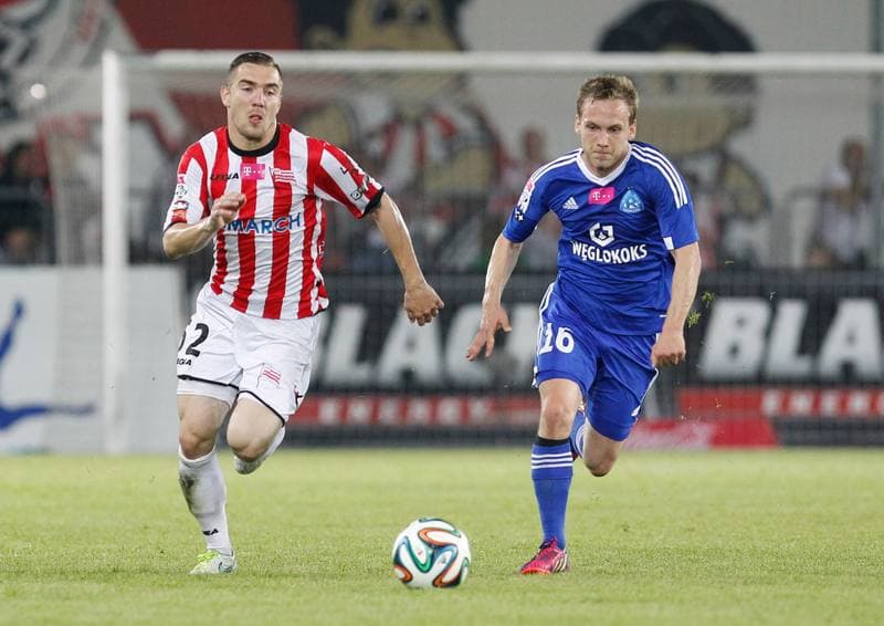 Football. T-Mobile Ekstraklasa. Cracovia Krakow - Ruch Chorzow. 02.06.2015