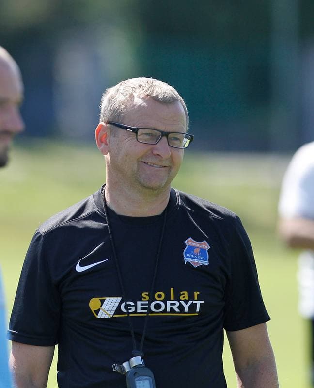 Football. Termalica Bruk-Bet Nieciecza. Training. 03.07.2015
